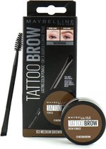 Maybelline Tattoo Brow Lasting Color Pomade - 03 Medium Brown