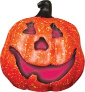 Halloween Pompoen Deluxe met Licht 15cm
