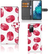 Hoesje ontwerpen Geschikt voor Samsung Galaxy S20FE GSM Hoesje Pink Macarons