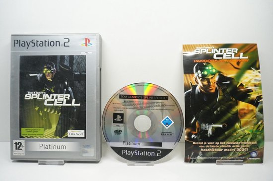 Jeu Tom Clancy's Splinter Cell Sur PS2 - Avec Notice - État Bon (PEGI 12)