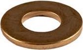 JBM Tools | Koperen ringen voor injector, 50 stuks (16,0 x 7,5 x 1,5mm)