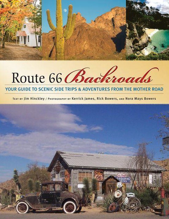 Boek cover Route 66 Backroads van Jim Hinckley (Onbekend)