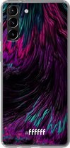 6F hoesje - geschikt voor Samsung Galaxy S21 -  Transparant TPU Case - Roots of Colour #ffffff