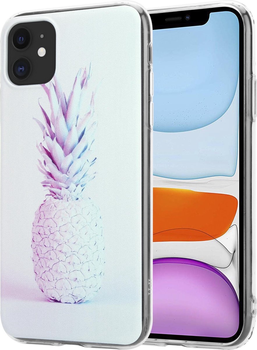 ShieldCase geschikt voor Apple iPhone 11 hoesje met ananas print