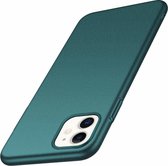 Ultra thin case geschikt voor Apple iPhone 12 Mini - 5.4 inch - groen