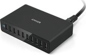 Anker PowerPort 10x USB Oplader Charger 2A / PowerIQ telefoon tablet USB oplader / 60W 5V 12A