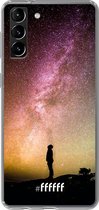 6F hoesje - geschikt voor Samsung Galaxy S21 -  Transparant TPU Case - Watching the Stars #ffffff