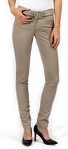 MASKOVICK Dames Twill Jane Beige W42 XL32