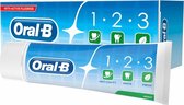 12x Oral-B Tandpasta 1-2-3 Frisse Mint 75 ml