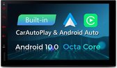 2 Din Universeel Carplay en Android Auto 7 inch Android 10 Navigatie