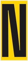 Vloermarkeringsletter, 3 stuks letter N