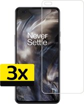 OnePlus Nord Screen Protector Protect Glas Tempered Glass - 3 Pièces