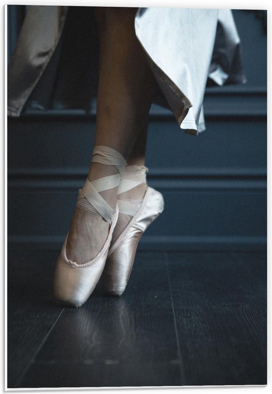 Forex - Ballet Spitzen - 40x60cm Foto op Forex