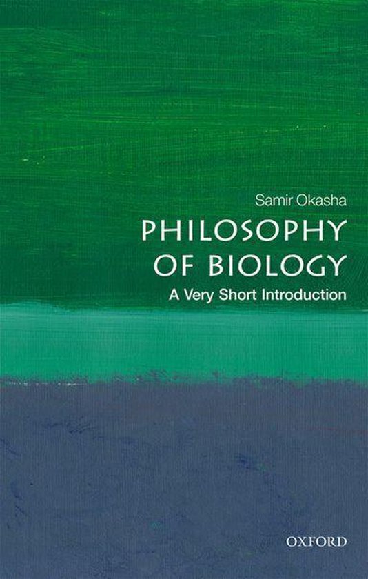 Very Short Introductions - Philosophy of Biology - cover