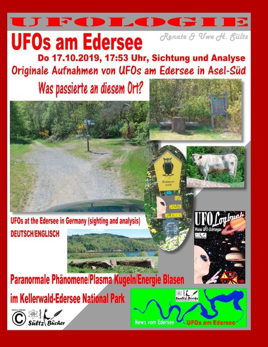 UFOs am Edersee, Do 17.10.2019, 17:50 Uhr, Sichtung und Anal ... - cover