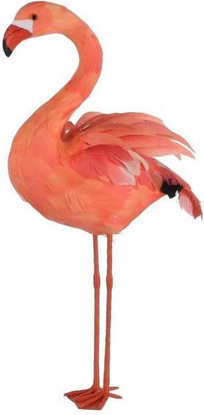 dans opleggen Zonnig Zomer - Flamingo Oranje - L25xb15xh45cm | bol.com