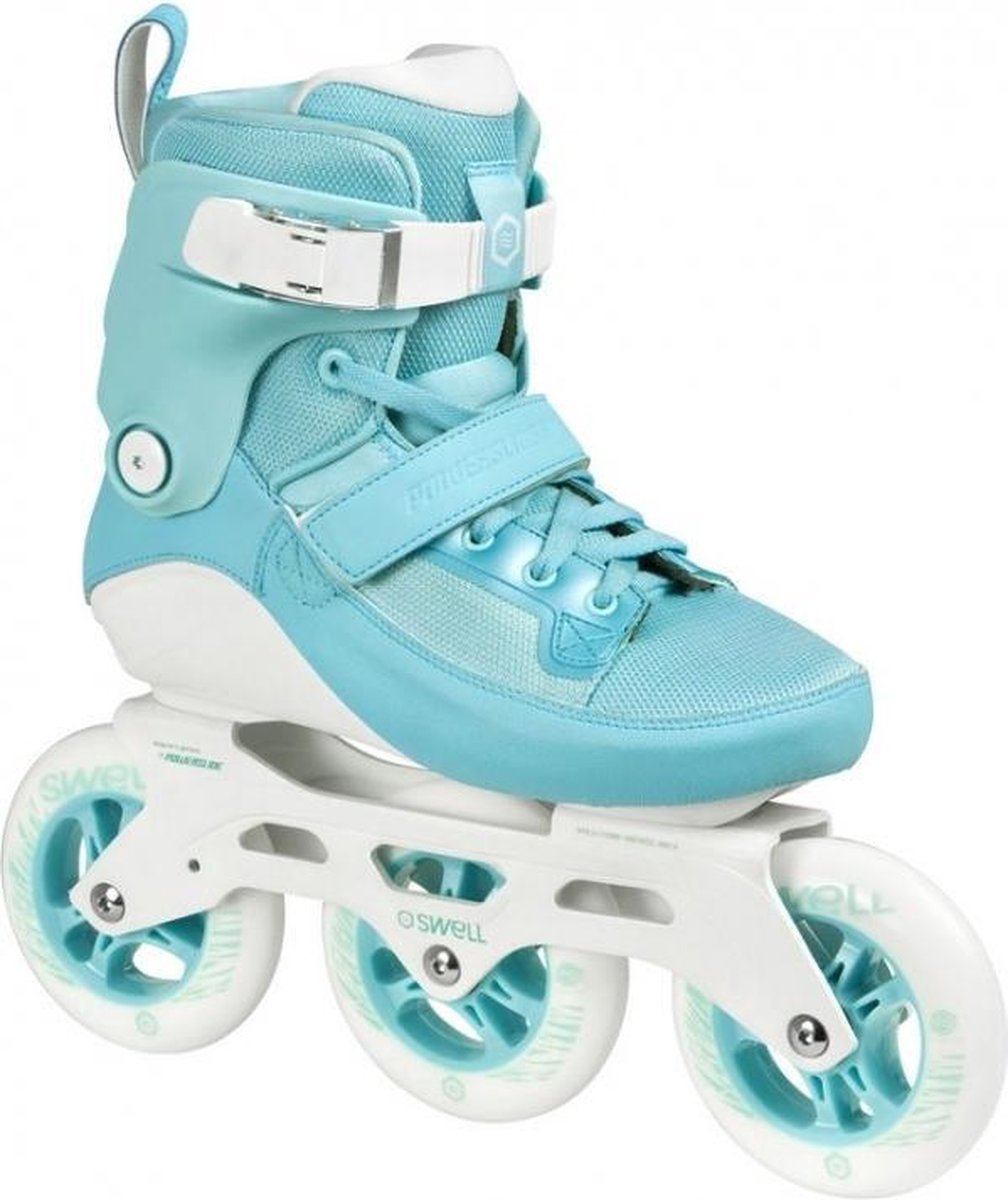 POWERSLIDE SWELL INLINE SKATES DAMES BLAUW/WIT