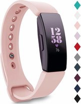 Fitbit Inspire  silicone band (roze) - Afmetingen: Maat S