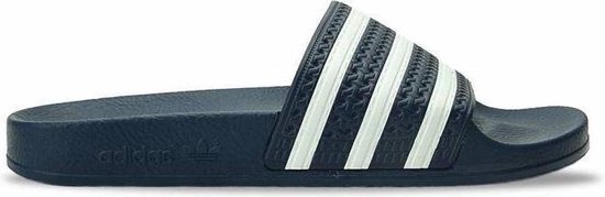 adidas Adilette Heren Slippers - Adiblue/White/Adiblue - Maat 38 | bol.com
