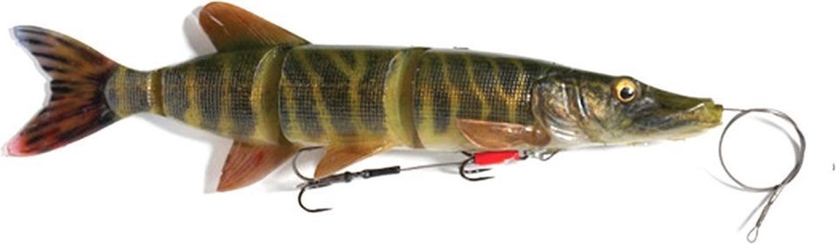 Savage Gear 4D Line Thru Pike - Striped Pike - 25cm - 110g - Groen