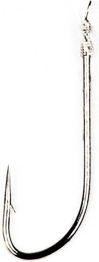 Gamakatsu 1050N Roach - Onderlijn - 45cm - Haakmaat 18 - 10 stuks - Zilver