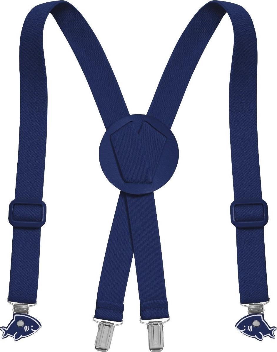 Playshoes Bretels Donkerblauw Met Vis Maat 60