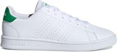 adidas Advantage Jongens Sneakers - White/Green/Grey Two - Maat 33