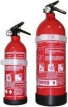 Droge Poeder Brandblusser (gewicht: 2 kg, afmetingen: 110 x 370 mm) (GS80058)