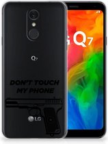 LG Q7 Silicone-hoesje Pistol DTMP