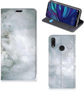 Huawei Y7 hoesje Y7 Pro (2019) Bookcase Painting Grijs