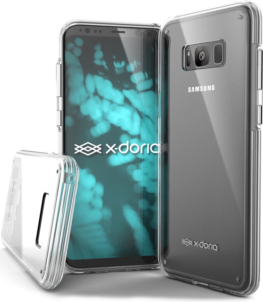 X-Doria ClearVue cover - transparant - voor Samsung Galaxy S8 Plus