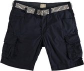 Dstrezzed blauw combat short met riem - Maat  W30
