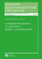 Deutsche Sprachwissenschaft international 21 - Kontrastive Perspektiven im deutschen Sprach- und Kulturerwerb