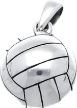 Zilveren Volleybal kettinghanger