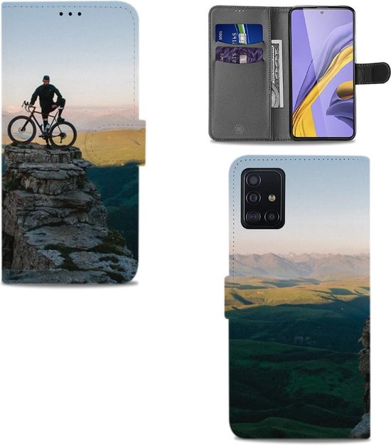 dief aangrenzend Reusachtig Bookcase Hoesje Maken met Foto Samsung Galaxy A51 - Origineel Cadeau Maken  | bol.com