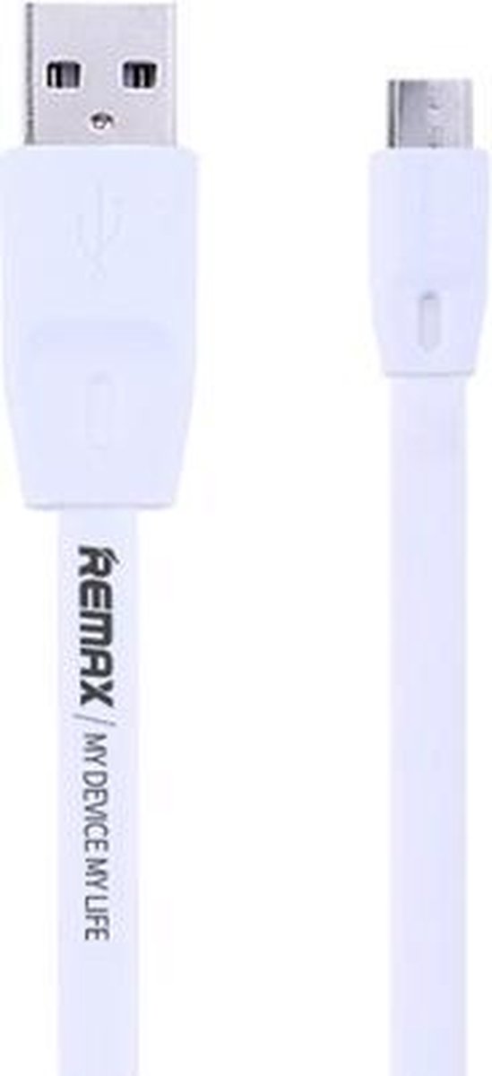 Remax d803ffbb1968 USB-kabel 1 m USB 2.0 USB B Micro-USB B Wit