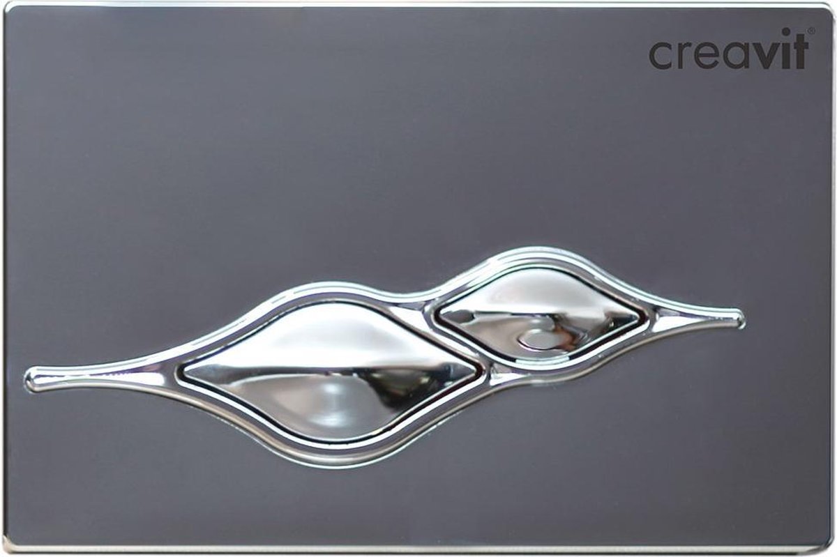 Creavit Ufo Bedieningsplaat Mat Chroom