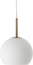 Frandsen - Ball glass pendant Ø18 cm matt opal white