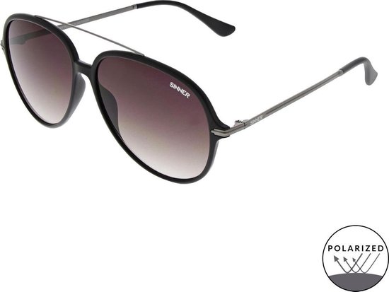 Sinner Montcalm Gepolariseerde Zonnebrille - Zwart - Unisex