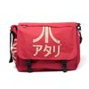 Atari - Messenger Bag met Japanese Logo - Donkerrood
