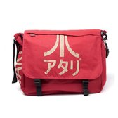 Atari - Messenger Bag met Japanese Logo (Dark Red)