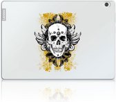 Lenovo Tab M10 Tablet BackCover Skull Gold