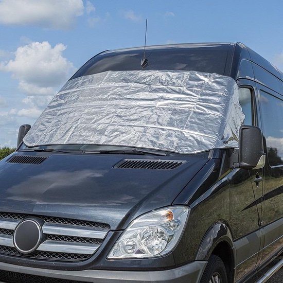 Couverture anti-glace / feuille solaire pour voiture extra large 100 x 250  cm 