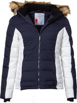 Maupiti Ski-jas Keya Dames Blauw/wit Maat L