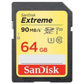 Sandisk Extreme SD kaart 64 GB
