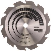 Bosch - Cirkelzaagblad Construct Wood 184 x 16 x 2,6 mm, 12