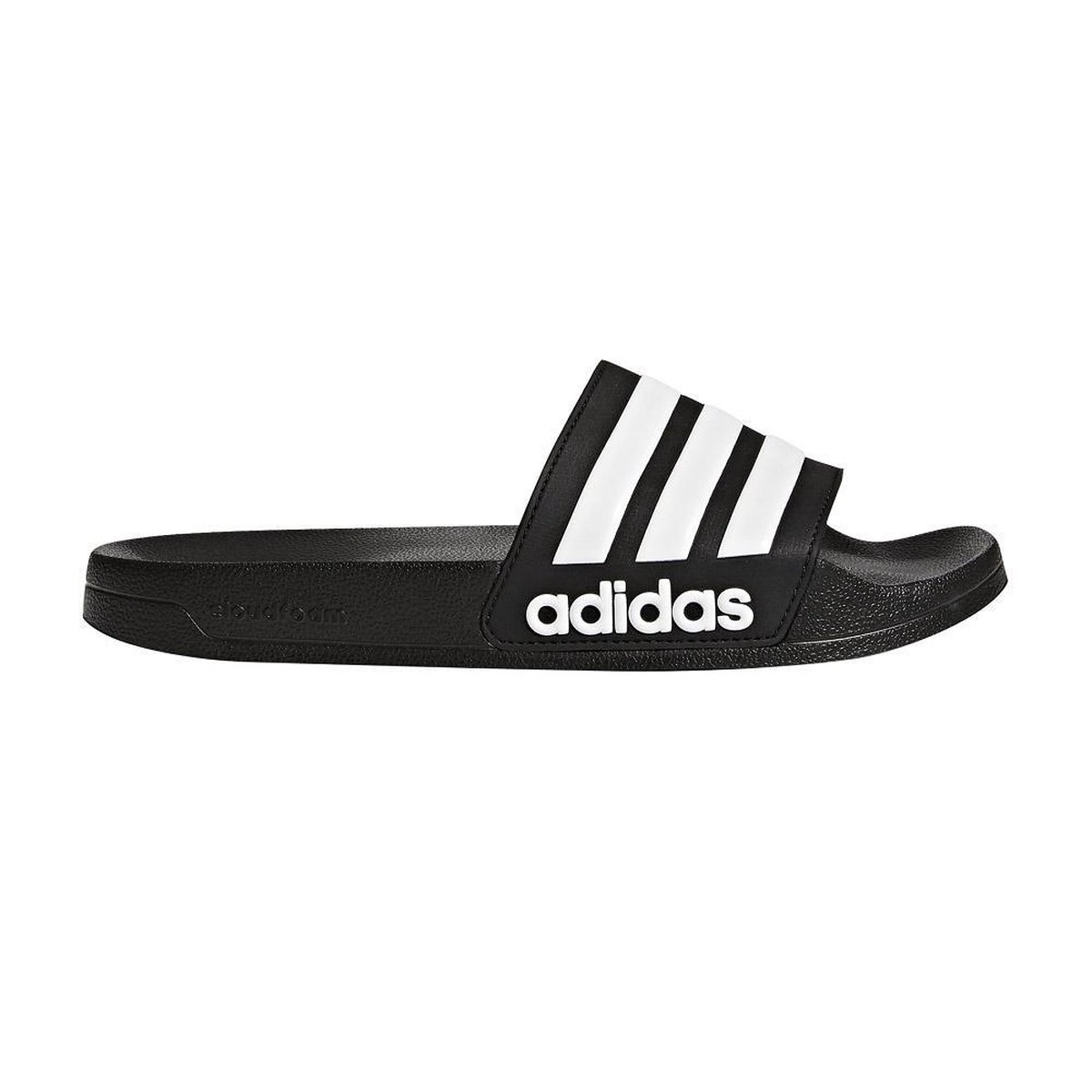 adidas CF Adilette Slippers Volwassenen - Black/White - Maat 40.5