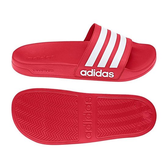 bol.com | adidas Adilette Slippers Volwassenen - Rood;Wit ... bol.com | adidas Adilette Slippers Volwassenen - Rood;Wit ...