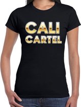 Drugscartel Cali Cartel verkleed t-shirt zwart voor dames S