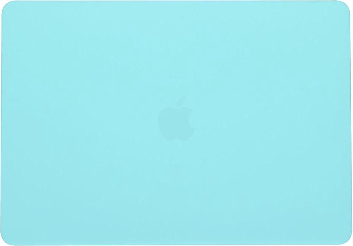 Shop4 - Geschikt voor MacBook Pro 16-inch (2019) Hoes - Hardshell Cover Mat Licht Blauw
